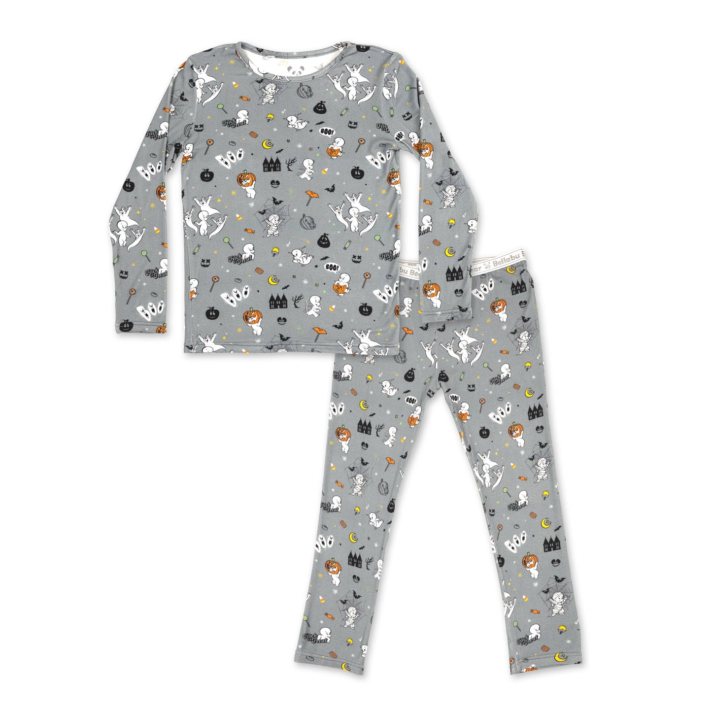 Bellabu Bear - Casper Halloween Bamboo Kids Pajamas
