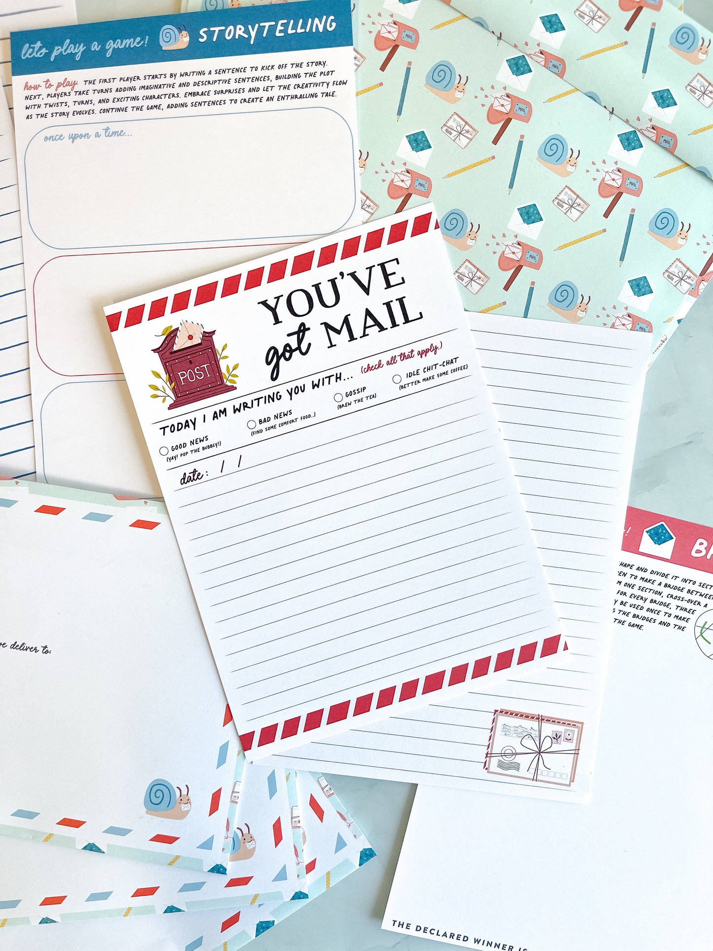 The Paxton Press - Snail Mail Kit