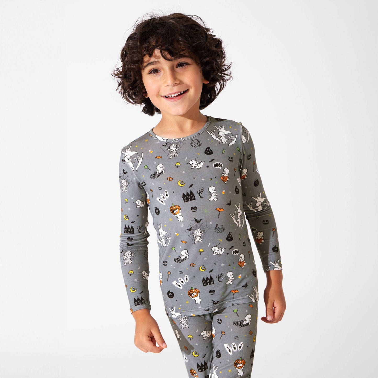 Bellabu Bear - Casper Halloween Bamboo Kids Pajamas