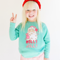 Benny & Ray Apparel - Holly Jolly Santa Christmas Kids Pullover Sweatshirt
