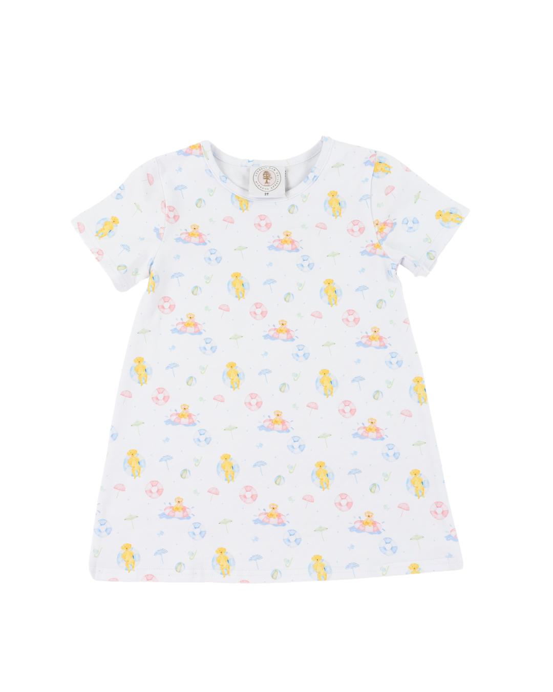 Cypress Row Childrens - Poolside Paws Susie Swing Dress