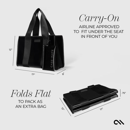Case-Mate - Case-Mate Midnight Black Jelly Tote Bag