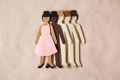 Lowercase Toys - Felt Doll - Starter Girl in Honey
