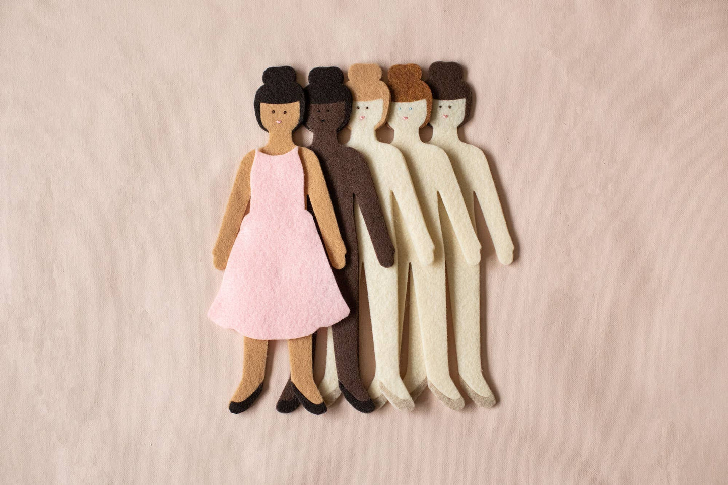 Lowercase Toys - Felt Doll - Starter Girl in Caramel