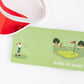 Left Hand Book House - Golf Baby- Board Book
