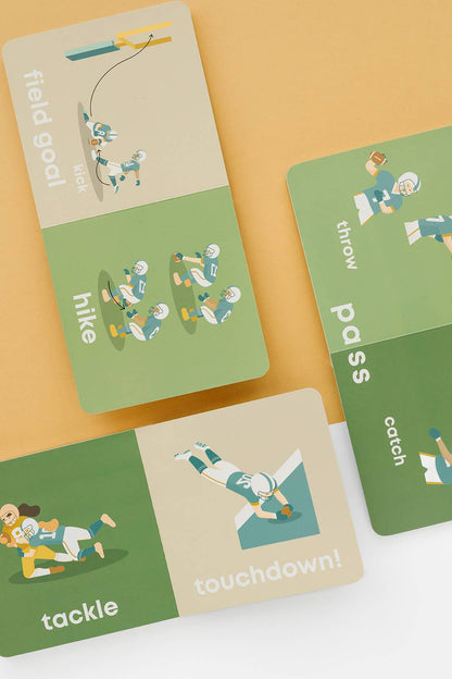 Left Hand Book House - Football Baby- Board Book