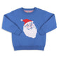 Shrimp and Grits Kids - Sweater - Jolly Blue Santa
