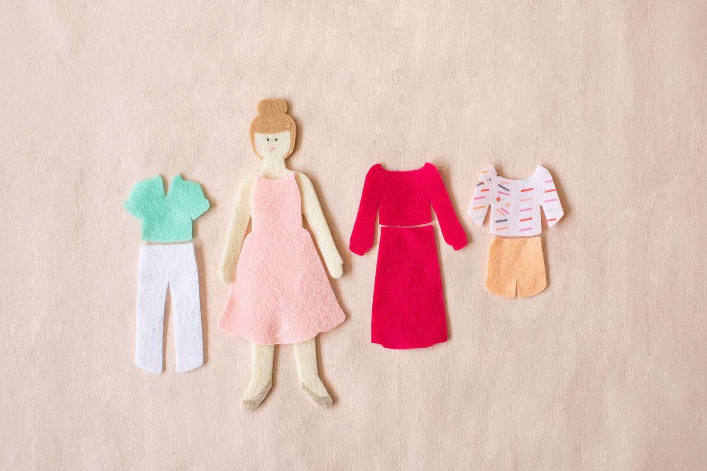 Lowercase Toys - Felt Doll - Starter Girl in Honey