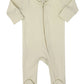 MONAG - Organic Long Sleeve Baby Romper with Footie and mittens