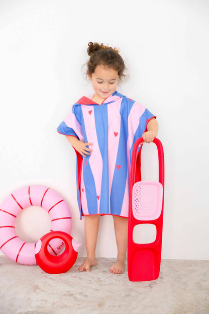 Quut Toys - Quut Ponchos for Swim & Beach, Compact, Quick Dry, Side snap