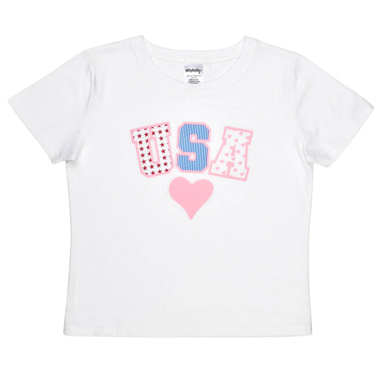 Iscream - Theme USA Party T-Shirt (Youth Medium (10-12))