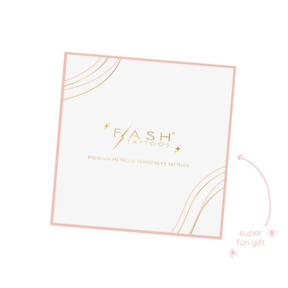 Flash Tattoos - Dew Drops Eye Jewel Temporary Tattoo