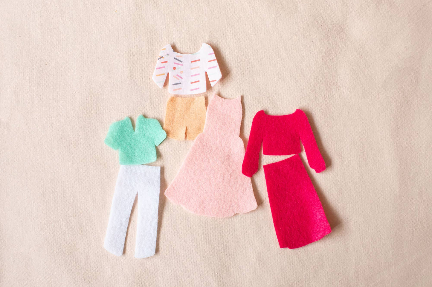 Lowercase Toys - Felt Doll - Starter Girl in Caramel