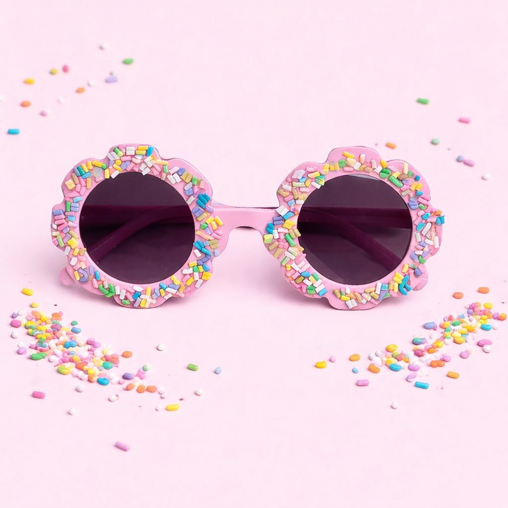 Cheeky Plum - Sprinkle Sunglasses - Pink
