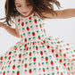 Good Apples Kids - Sleeveless Twirl Dress in Strawberry Blush Pre-Sale