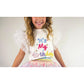Three Wildflower Designs - "It's My Birthday" Tulle Sleeve Top