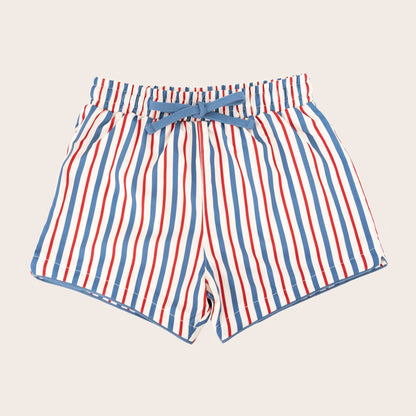 Saint Ida - Americana Stripe Swim Shorts