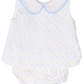 The Oaks Apparel Company - Raleigh Pastel Swiss Dot Diaper Set