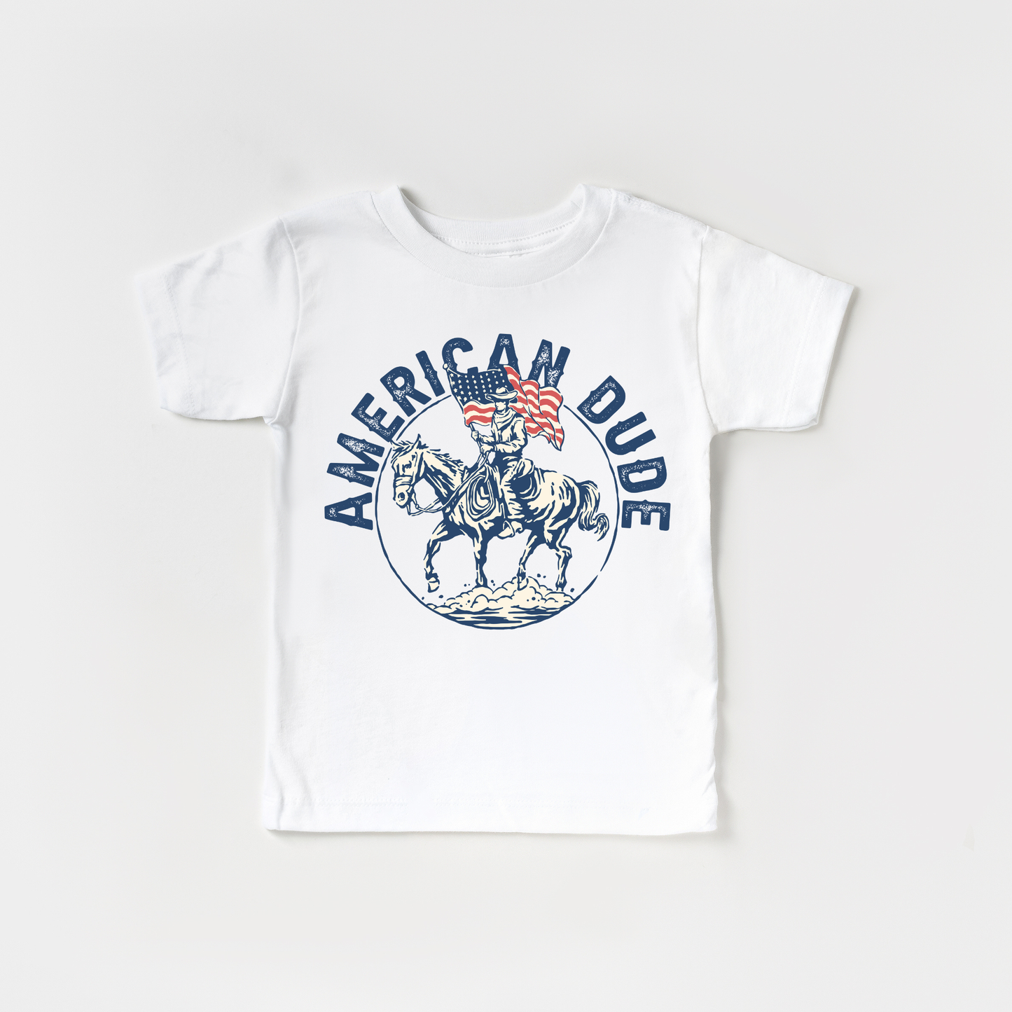 Benny & Ray Apparel - American Dude Boy 4th of July Kids Shirt