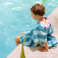 Quut Toys - Quut Ponchos for Swim & Beach, Compact, Quick Dry, Side snap