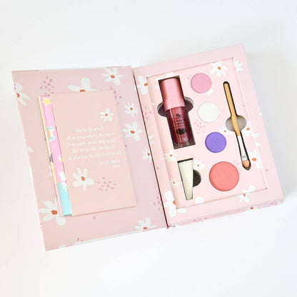 no nasties kids - Nala Kids Natural Pressed Powder Pink Makeup Palette Kit