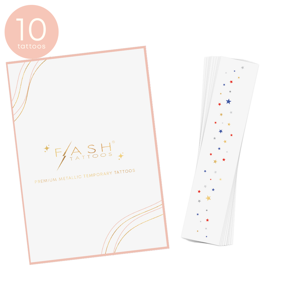 Flash Tattoos - USA STARRY FRECKLES temporary tattoos - freckle face patch