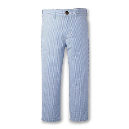 Organic Seersucker Suit Pant