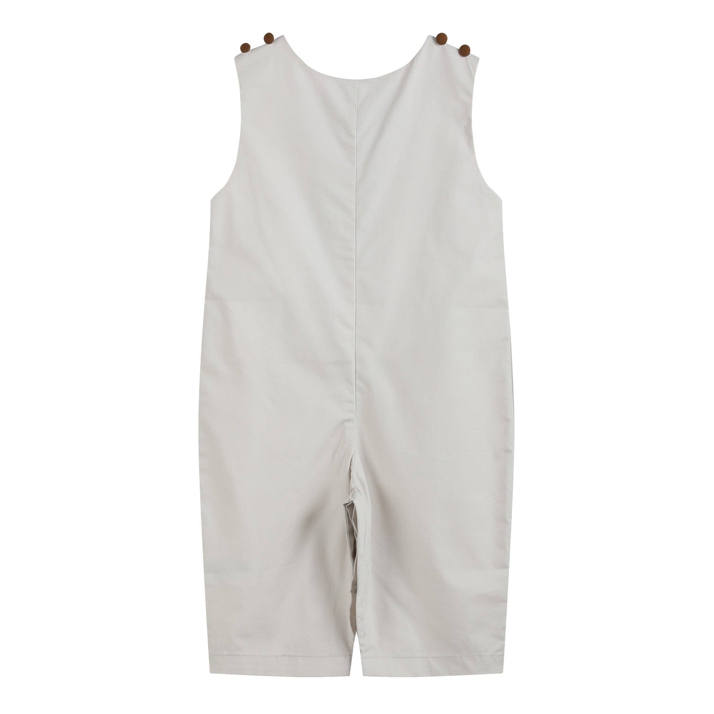 Lil Cactus - Light Gray Mallard Duck Overalls