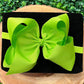 13 PIECE 6.5"HEADBAND BOW!  HB-2024H1