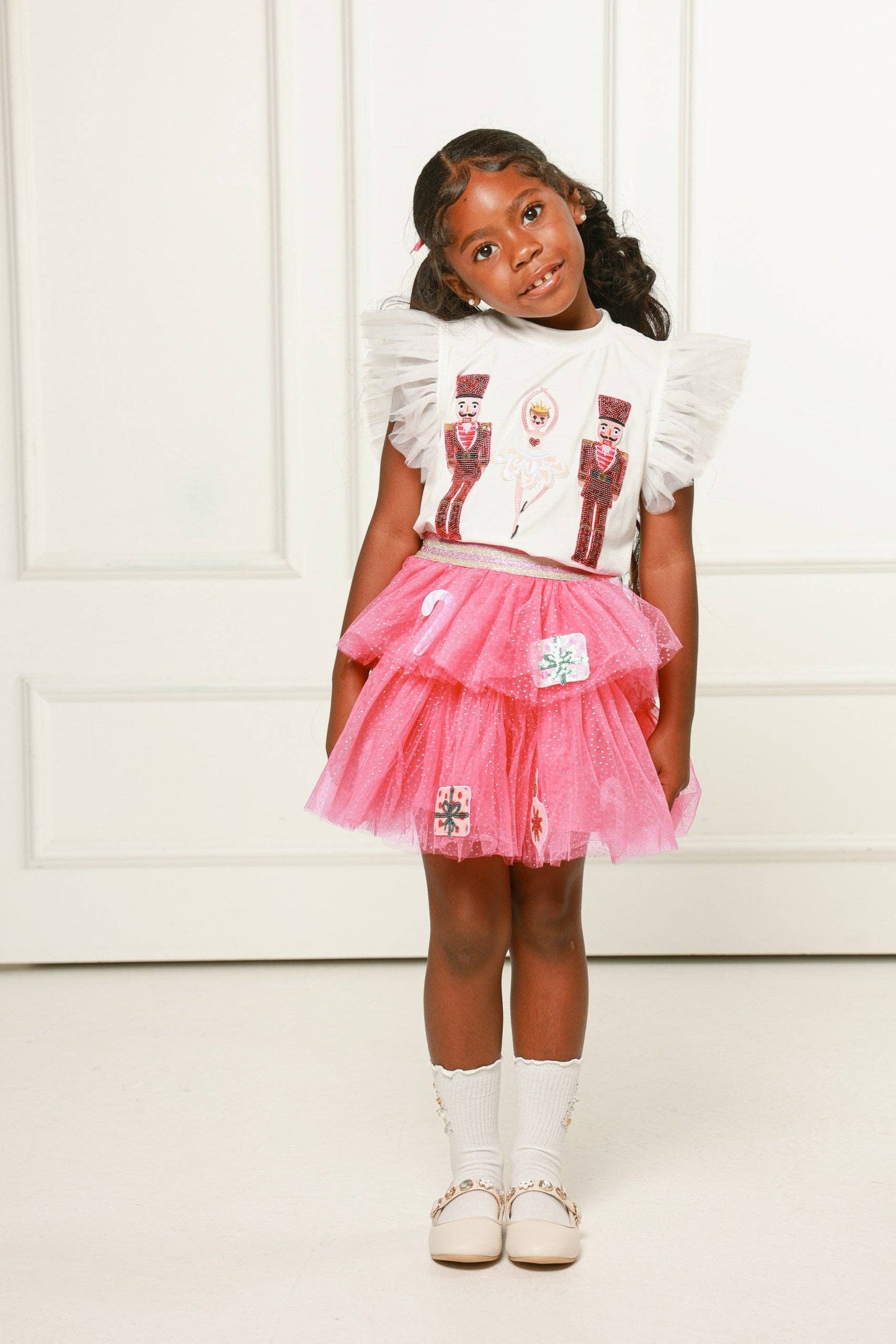 Three Wildflower Designs - Nutcracker and Ballerina Patched Top