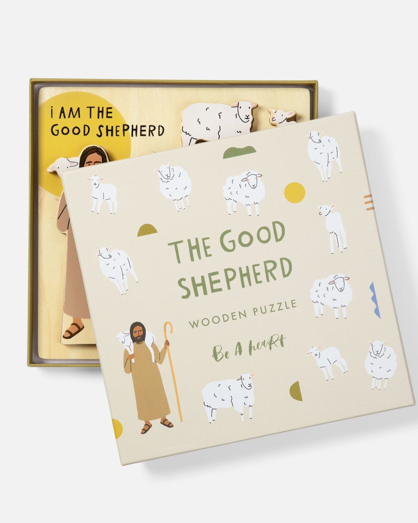 Be A Heart - Good Shepherd Wooden Puzzle