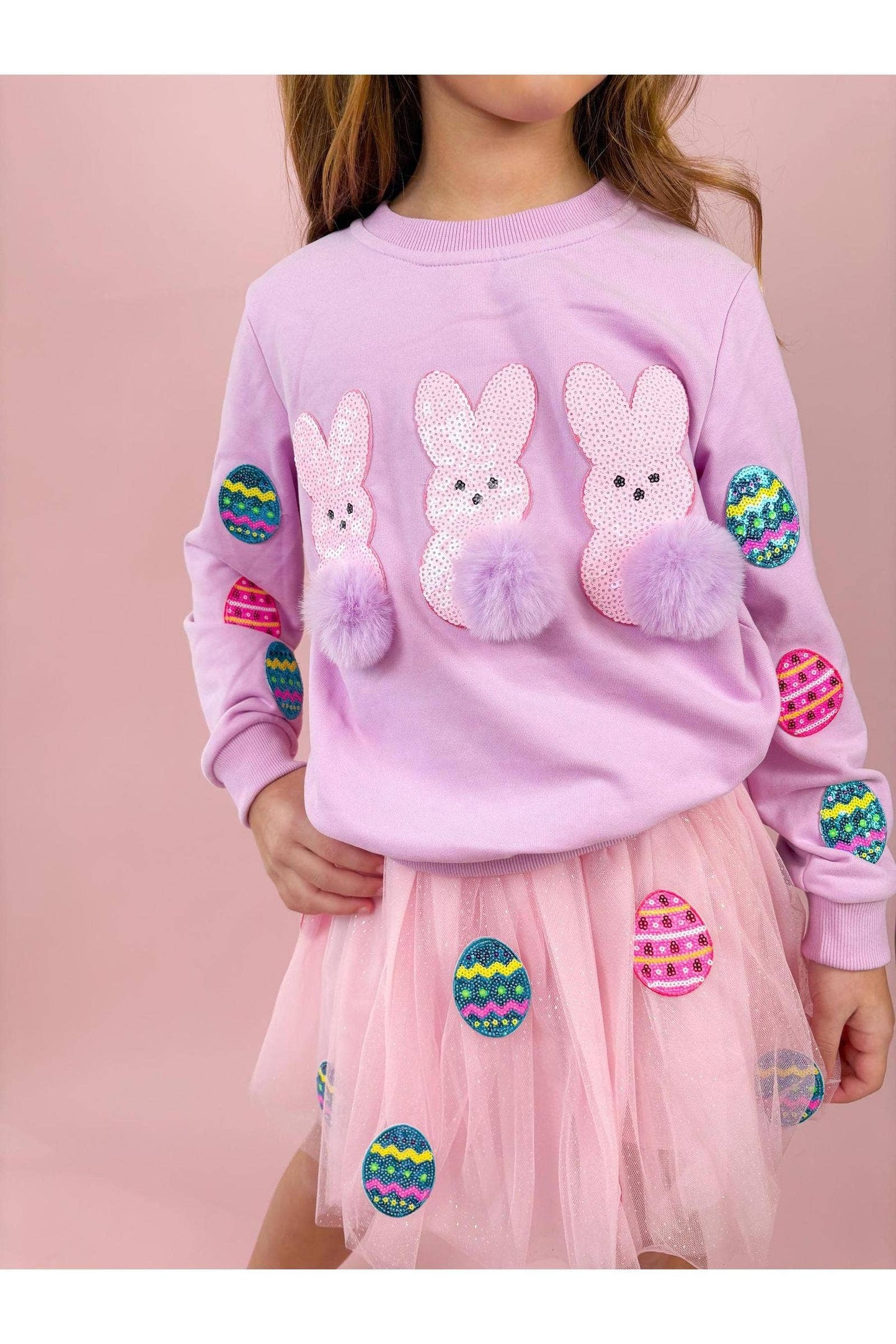 Three Wildflower Designs - Easter Bunny Crewneck