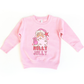 Benny & Ray Apparel - Holly Jolly Santa Christmas Kids Pullover Sweatshirt
