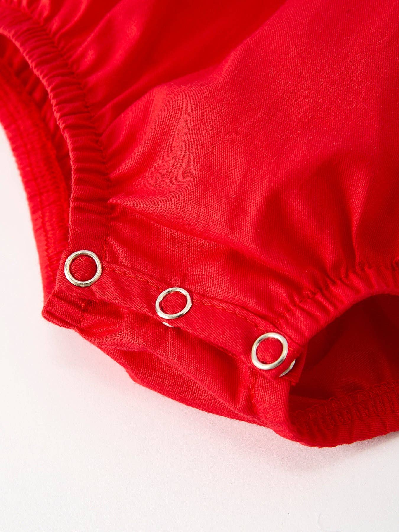 Rylee Faith Designs - Christmas Baby Romper: Adorable Green Christmas Tree Embroidery