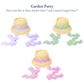 Bits & Bows - Scalloped Ribbon Sets, Garden Party