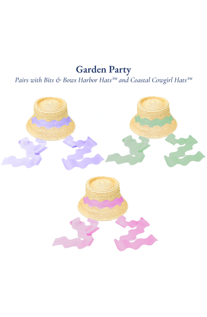 Bits & Bows - Scalloped Ribbon Sets, Garden Party