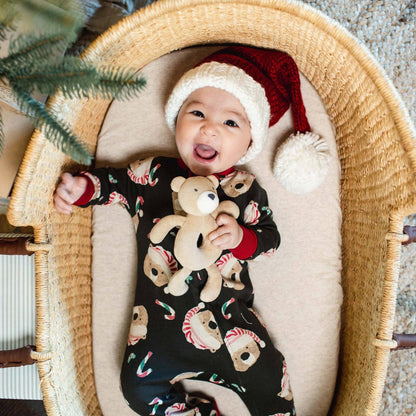 Burt's Bees Baby - Candy Cane Bears Matching Family Pajamas