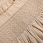 Lil Cactus - Light Brown Smocked Ruffle Dress