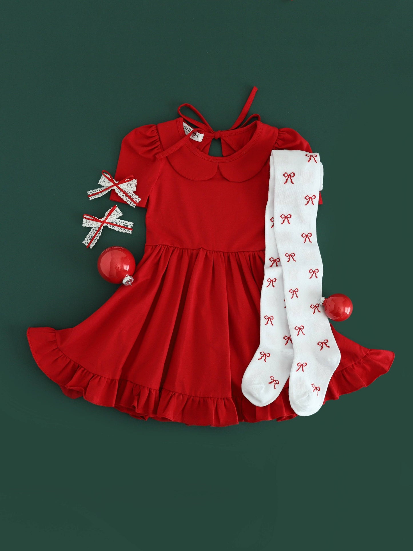 Little Stocking Co. - Bow Knit Tights
