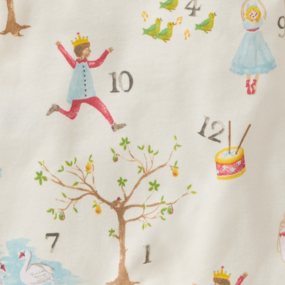 Burt's Bees Baby - 12 Days of Christmas Organic Sleeper