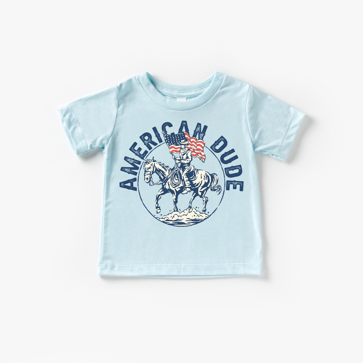 Benny & Ray Apparel - American Dude Boy 4th of July Kids Shirt