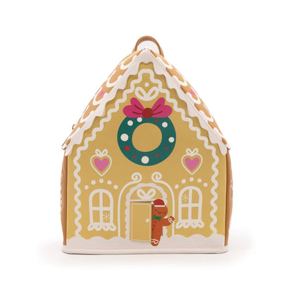 Bewaltz - GLOW-IN-THE-DARK Gingerbread House Backpack 🏠