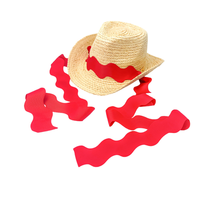 Bits & Bows - Coastal Cowgirl Hat, Red (Youth)