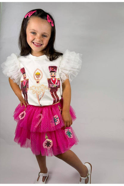 Three Wildflower Designs - Nutcracker and Ballerina Patched Top