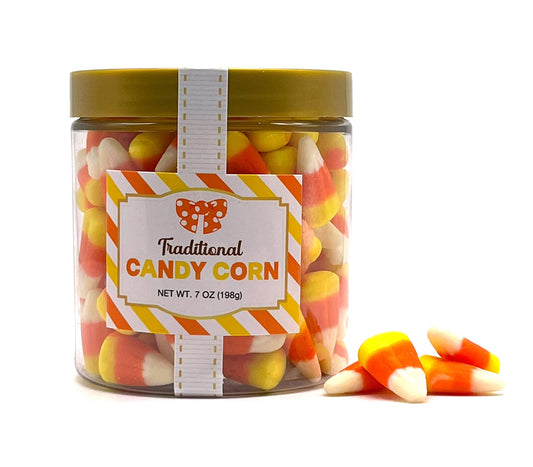 Oh, Sugar! - Halloween/Fall Candy Sugar Stacks - Traditional Candy Corn