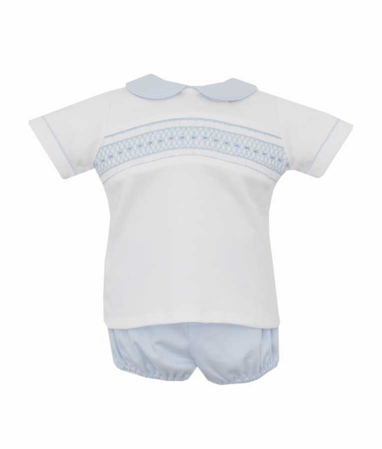 Anavini - Blue Boy Smocked