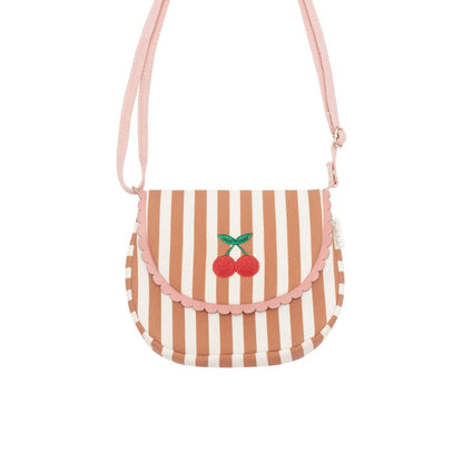 Rockahula Kids - Stripy Cherry Scallop Bag