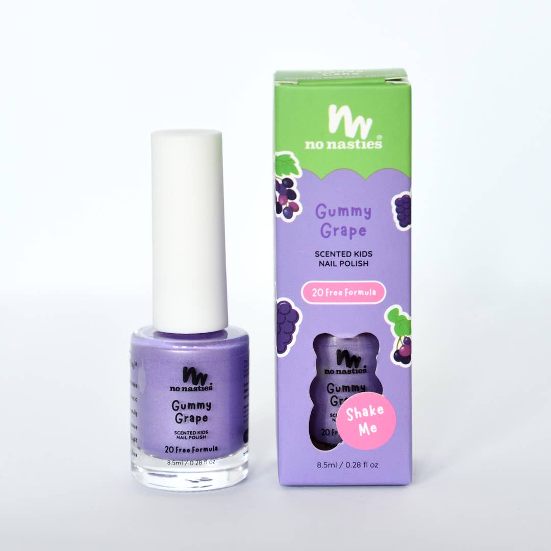 no nasties kids - 20 FREE Water Based Scented Scratch Off Kids Nail Polish