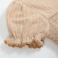 Lil Cactus - Light Brown Smocked Ruffle Dress