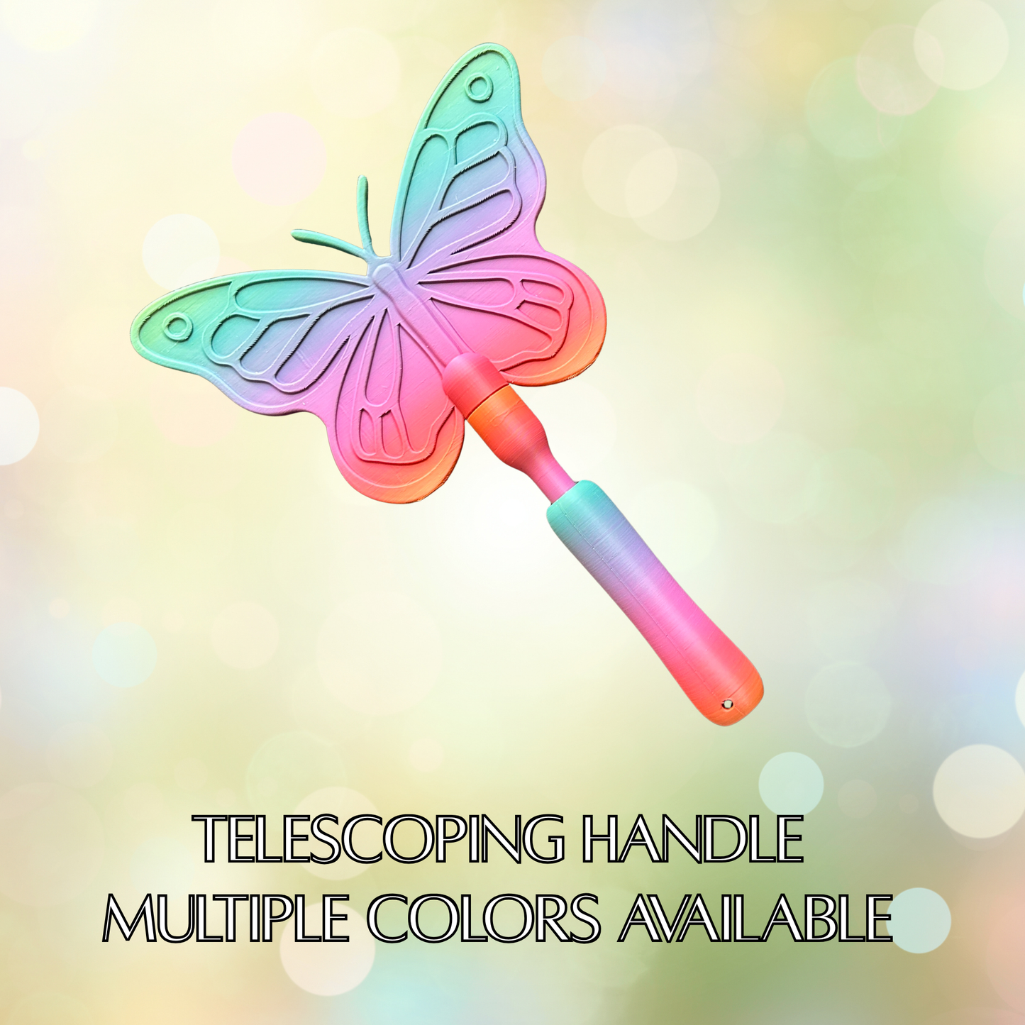 LRB Handmade Creations - Tap to Pay Butterfly Wand - 3D Printed Credit Card Holder